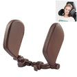 Car Seat Headrest Car Neck Pillow Sleep Side Headrest for Children and Adults (Coffee) - Seat Accessories by PMC TechLife | Online Shopping South Africa | PMC TechLife | Buy Now Pay Later Mobicred