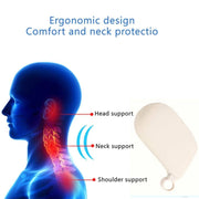 Car Seat Headrest Car Neck Pillow Sleep Side Headrest for Children and Adults (Coffee)