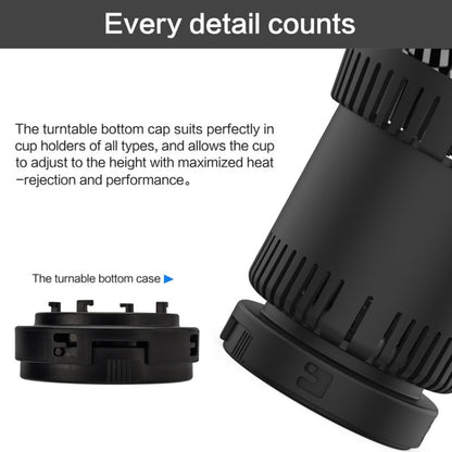Portable 12V Car Smart Dual-purpose Heating Cooling Cup Holder (Black) - free shipping - PMC Jewellery - Order now!