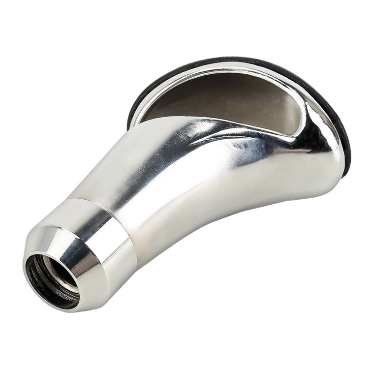 Universal Hollow Leather + Metal Car Gear Shift Knob - Shift Knob by PMC Jewellery | Online Shopping South Africa | PMC Jewellery | Buy Now Pay Later Mobicred