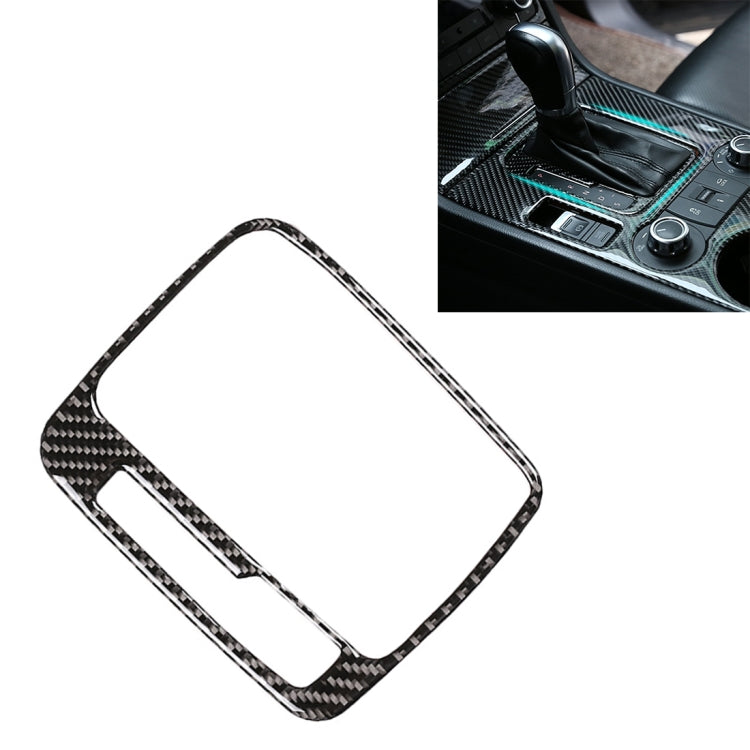 Car Carbon Fiber Gear Position Panel Decorative Sticker for Volkswagen Touareg 2011-2018 - Car Interior Mouldings by PMC Jewellery | Online Shopping South Africa | PMC Jewellery | Buy Now Pay Later Mobicred