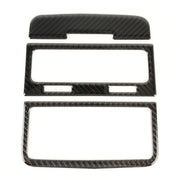 3 PCS Car Carbon Fiber Rear Air Outlet Decorative Sticker for Volkswagen Touareg 2011-2018