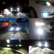 2 PCS H7 DC12V-24V / 12W / 3000K / 800LM 12LEDs SMD-3030 Car LED Fog Light (White Light)