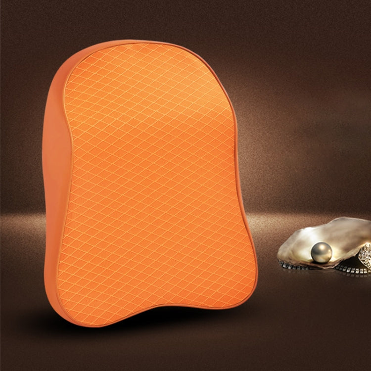 Four Seasons Breathable Memory Foam Car Neck Pillow Polyester Headrest (Yellow) - Seat Accessories by PMC TechLife | Online Shopping South Africa | PMC TechLife | Buy Now Pay Later Mobicred