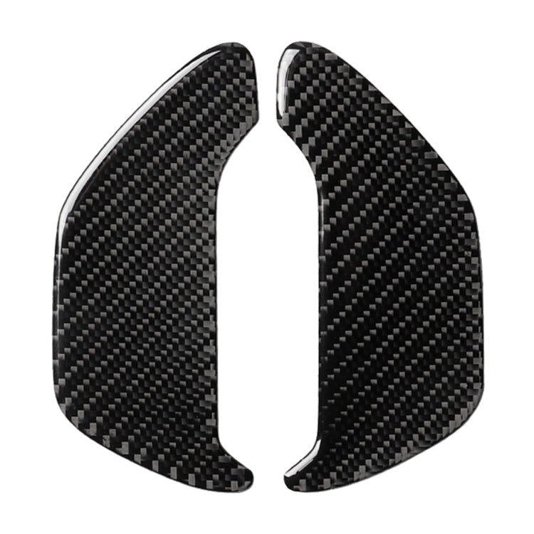 2 PCS Car Carbon Fiber Ashtray Panel Decorative Sticker for BMW 5 Series G38 528Li / 530Li / 540Li 2018 - Car Interior Mouldings by PMC Jewellery | Online Shopping South Africa | PMC Jewellery | Buy Now Pay Later Mobicred