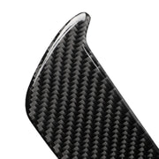 2 PCS Car Carbon Fiber Ashtray Panel Decorative Sticker for BMW 5 Series G38 528Li / 530Li / 540Li 2018