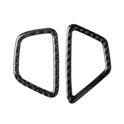 Car Carbon Fiber Instrument Air Vent Frame Decorative Sticker for BMW 5 Series G38 528Li / 530Li / 540Li 2018, Left Drive