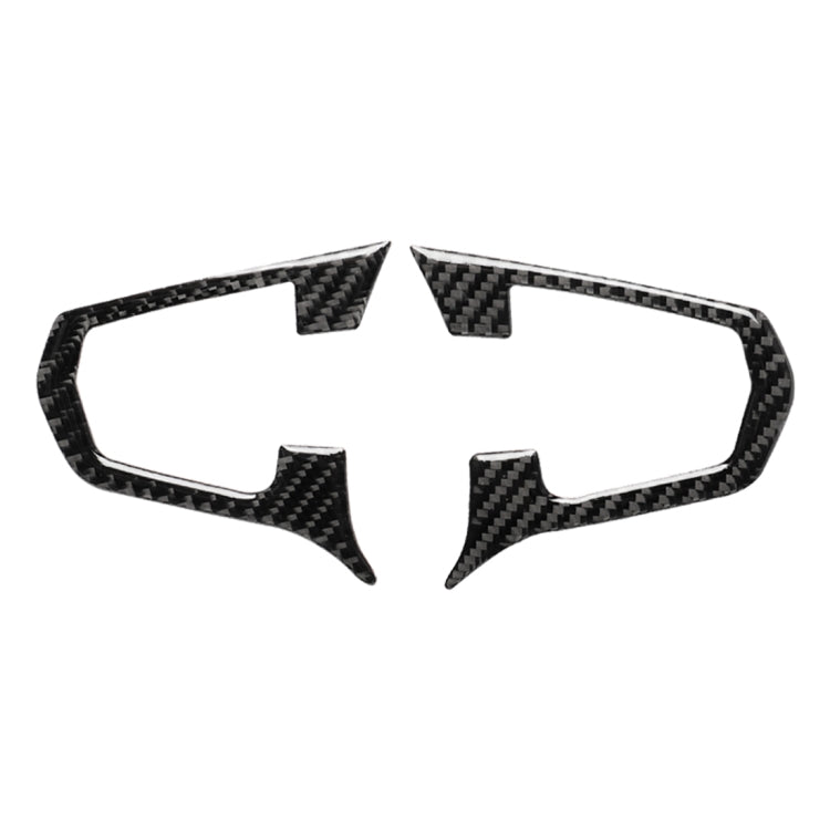 Car Carbon Fiber Steering Wheel Button Configuration A Decorative Sticker for BMW 5 Series G30/G38 X3 G01/G08
