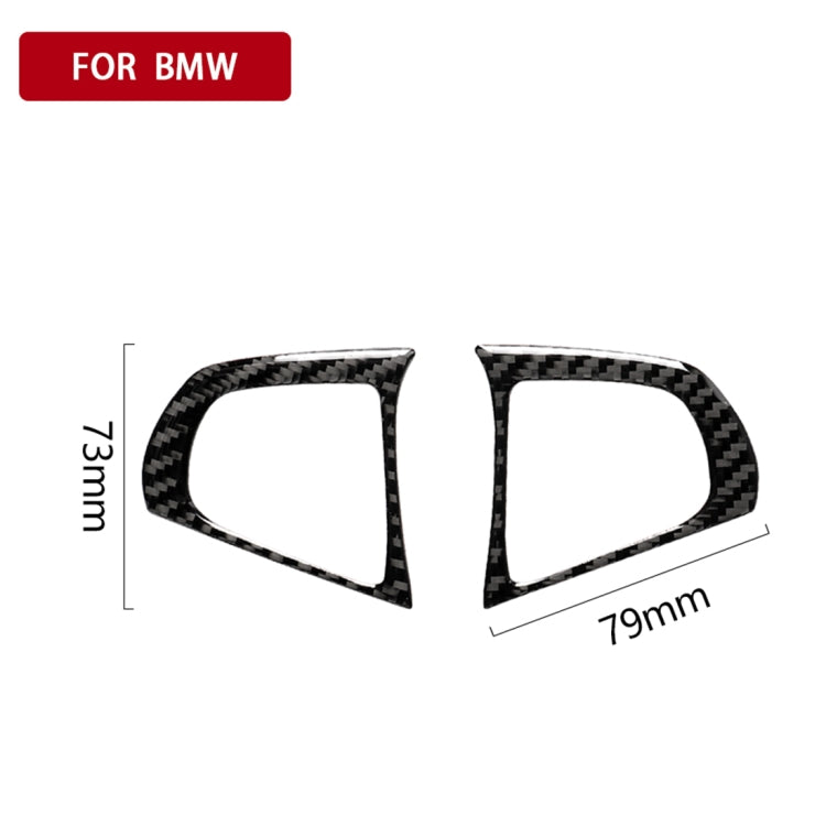 Car Carbon Fiber Steering Wheel Button Configuration B Decorative Sticker for BMW 5 Series G30/G38 X3 G01/G08 - Car Interior Mouldings by PMC TechLife | Online Shopping South Africa | PMC TechLife | Buy Now Pay Later Mobicred