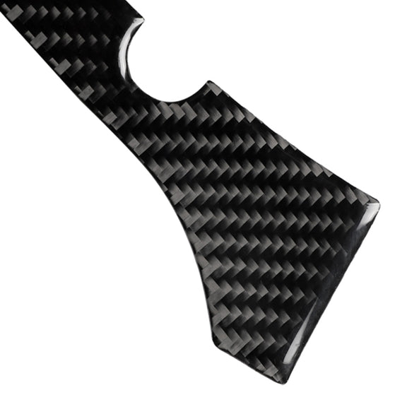 2 PCS Car Carbon Fiber Rearview Mirror Bumper Strip Decorative Sticker for BMW G30 (2018-2019) / G11 (2016-2019), Right Drive with Camera