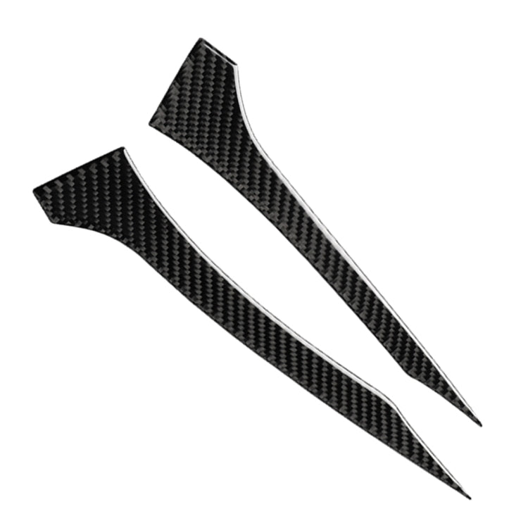 2 PCS Car Carbon Fiber Rearview Mirror Bumper Strip Decorative Sticker for BMW G30 (2018-2019) / G11 (2016-2019), Left Drive without Lens - Anti Collision Sticker by PMC TechLife | Online Shopping South Africa | PMC TechLife | Buy Now Pay Later Mobicred