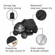210D Oxford Cloth Water-resistant Sunscreen Scooter Tractor Car Cover, Size: XS