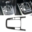 Car Carbon Fiber Gear Position Panel Decorative Sticker for Audi 2010-2018 Q5 / 2009-2016 A4L / 2009-2016 A5, Left Drive - Car Interior Mouldings by PMC TechLife | Online Shopping South Africa | PMC TechLife | Buy Now Pay Later Mobicred