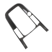 Car Carbon Fiber Gear Position Panel Decorative Sticker for Audi 2010-2018 Q5 / 2009-2016 A4L / 2009-2016 A5, Left Drive