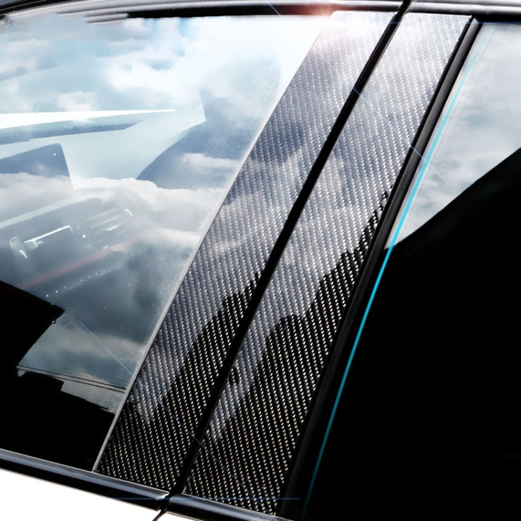 Car Carbon Fiber B Column Decorative Sticker for BMW F10 2011-2017 - Car Interior Mouldings by PMC TechLife | Online Shopping South Africa | PMC TechLife | Buy Now Pay Later Mobicred