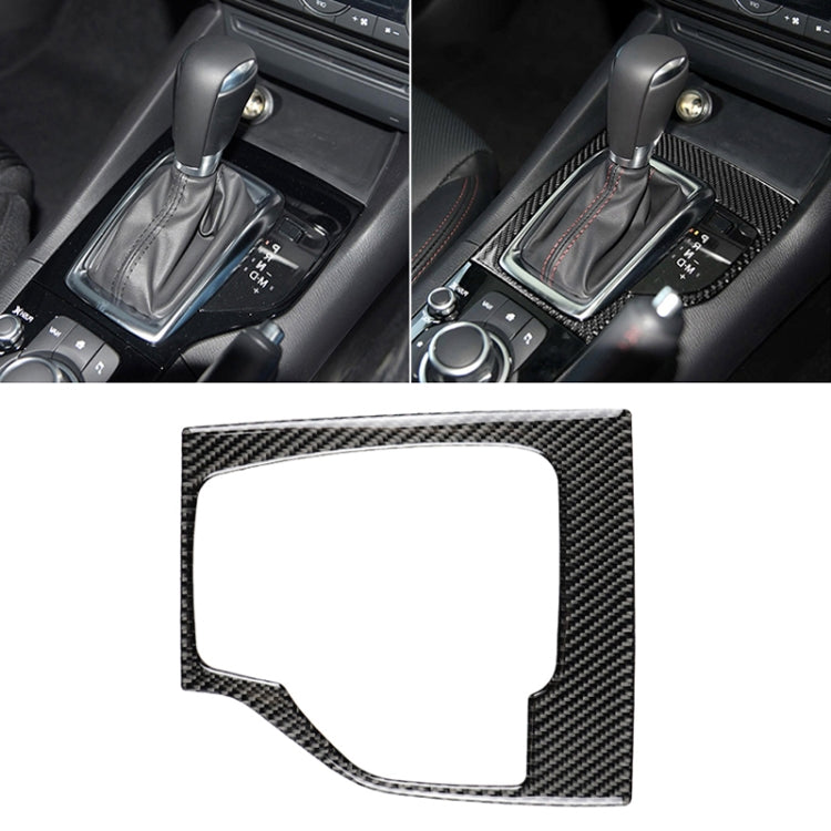 Car Carbon Fiber Right Drive Gear Frame A Decorative Sticker for Mazda Axela 2013-2016 - Car Interior Mouldings by PMC TechLife | Online Shopping South Africa | PMC TechLife | Buy Now Pay Later Mobicred