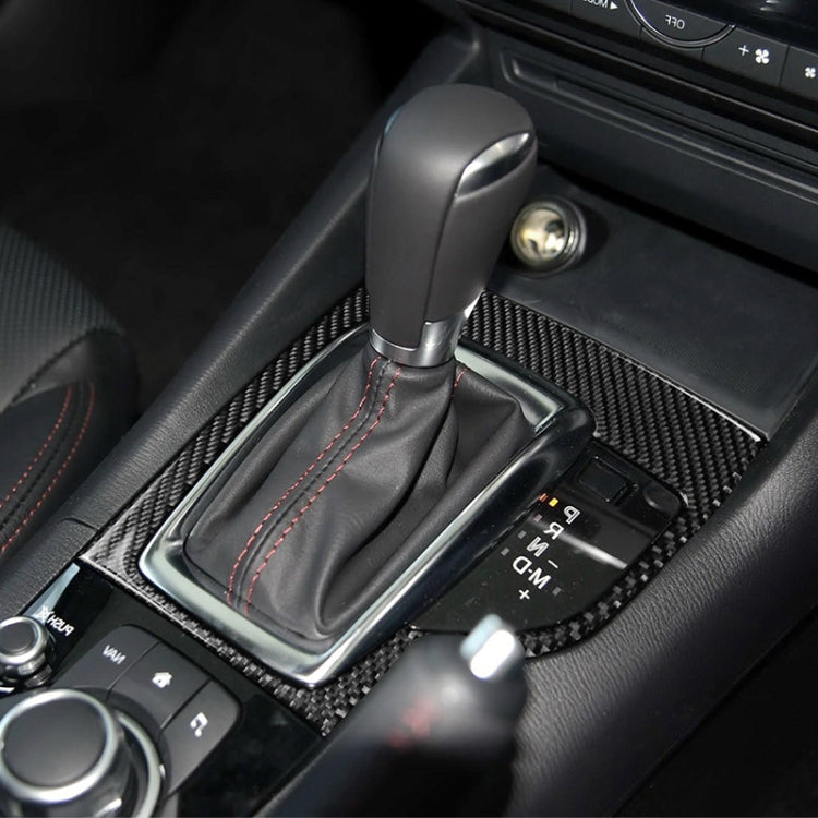 Car Carbon Fiber Right Drive Gear Frame A Decorative Sticker for Mazda Axela 2013-2016 - Car Interior Mouldings by PMC TechLife | Online Shopping South Africa | PMC TechLife | Buy Now Pay Later Mobicred