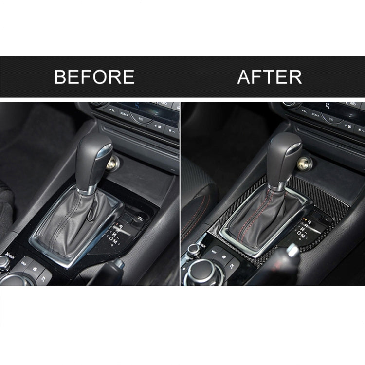 Car Carbon Fiber Right Drive Gear Frame A Decorative Sticker for Mazda Axela 2013-2016 - Car Interior Mouldings by PMC TechLife | Online Shopping South Africa | PMC TechLife | Buy Now Pay Later Mobicred