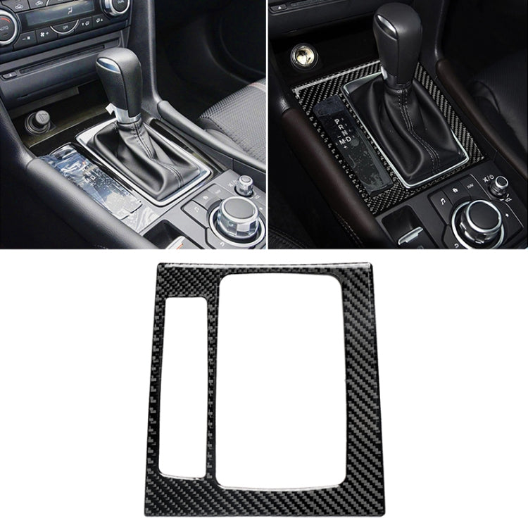 Car Carbon Fiber Left Drive Gear Frame B Decorative Sticker for Mazda Axela 2017-2018 - Car Interior Mouldings by PMC TechLife | Online Shopping South Africa | PMC TechLife | Buy Now Pay Later Mobicred