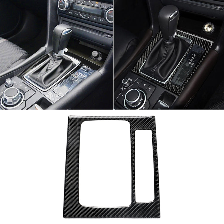 Car Carbon Fiber Right Drive Gear Frame B Decorative Sticker for Mazda Axela 2017-2018 - Car Interior Mouldings by PMC TechLife | Online Shopping South Africa | PMC TechLife | Buy Now Pay Later Mobicred