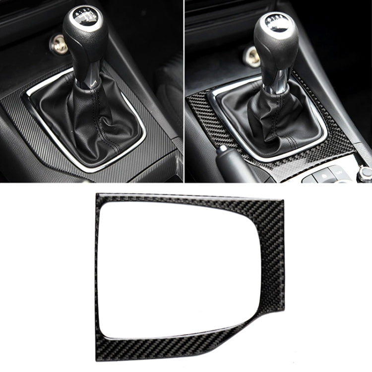 Car Carbon Fiber Left Drive Manual Gear Frame C Decorative Sticker for Mazda Axela 2017-2018 - Car Interior Mouldings by PMC TechLife | Online Shopping South Africa | PMC TechLife | Buy Now Pay Later Mobicred