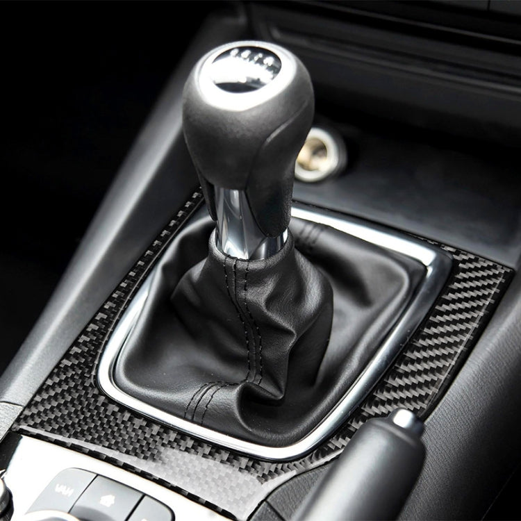 Car Carbon Fiber Right Drive Manual Gear Frame C Decorative Sticker for Mazda Axela 2017-2018 - Car Interior Mouldings by PMC TechLife | Online Shopping South Africa | PMC TechLife | Buy Now Pay Later Mobicred