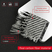 Car Carbon Fiber Right and Left Air Outlet Decorative Sticker for Mazda Axela 2014 / 2017-2018