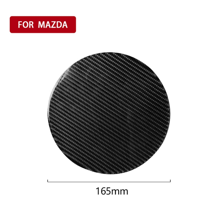 Car Carbon Fiber Fuel Tank Cap Decorative Sticker for Mazda Axela 2013-2018 - Car Interior Mouldings by PMC TechLife | Online Shopping South Africa | PMC TechLife | Buy Now Pay Later Mobicred
