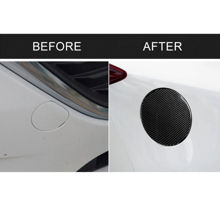 Car Carbon Fiber Fuel Tank Cap Decorative Sticker for Mazda Axela 2013-2018 - Car Interior Mouldings by PMC TechLife | Online Shopping South Africa | PMC TechLife | Buy Now Pay Later Mobicred
