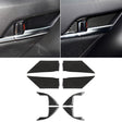 8 in 1 Car Carbon Fiber Door Inner Handle Wrist Panel Decorative Sticker for Toyota Eighth Generation Camry 2018-2019 - Car Interior Mouldings by PMC TechLife | Online Shopping South Africa | PMC TechLife | Buy Now Pay Later Mobicred