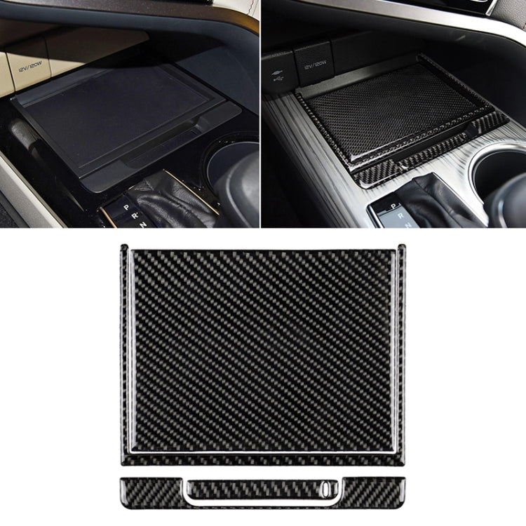 4 in 1 Car Carbon Fiber Storage Box Decorative Sticker for Toyota Eighth Generation Camry 2018-2019 - Car Interior Mouldings by PMC TechLife | Online Shopping South Africa | PMC TechLife | Buy Now Pay Later Mobicred
