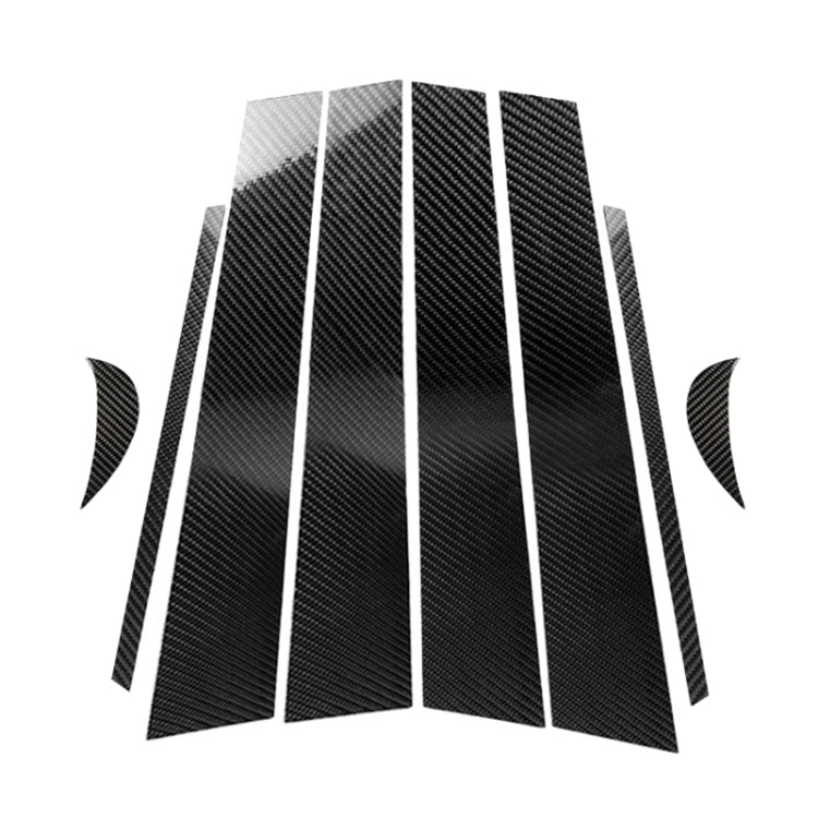 8 in 1 Car Carbon Fiber B Column Decorative Strip for Toyota Eighth Generation Camry 2018-2019 - free shipping - PMC TechLife - Order now!