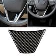 Car Carbon Fiber Steering Wheel Decorative Sticker for Toyota Eighth Generation Camry 2018-2019 - Car Interior Mouldings by PMC TechLife | Online Shopping South Africa | PMC TechLife | Buy Now Pay Later Mobicred