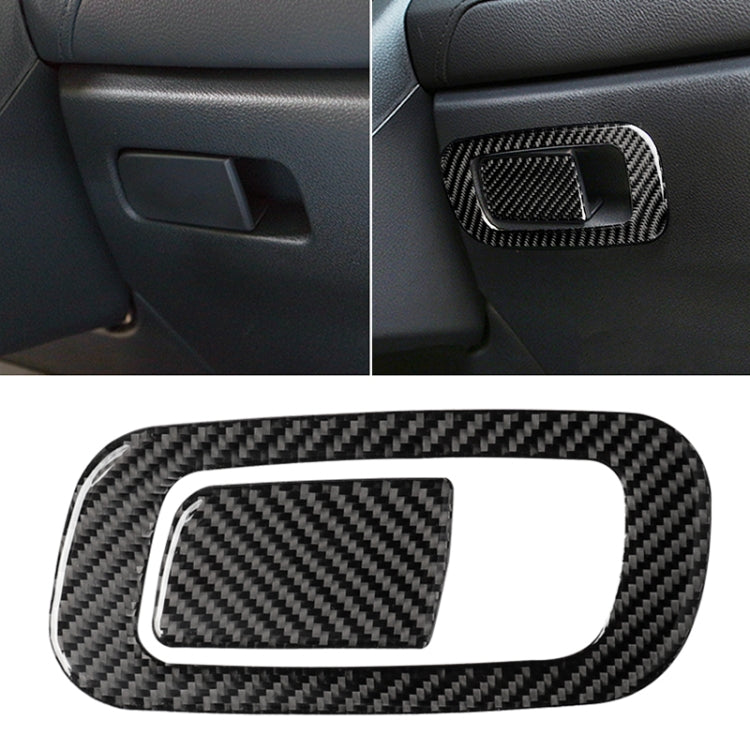 Car Carbon Fiber Storage Box Switch Decorative Sticker for Honda Tenth Generation Civic 2016-2019, Left Drive - Car Interior Mouldings by PMC TechLife | Online Shopping South Africa | PMC TechLife | Buy Now Pay Later Mobicred