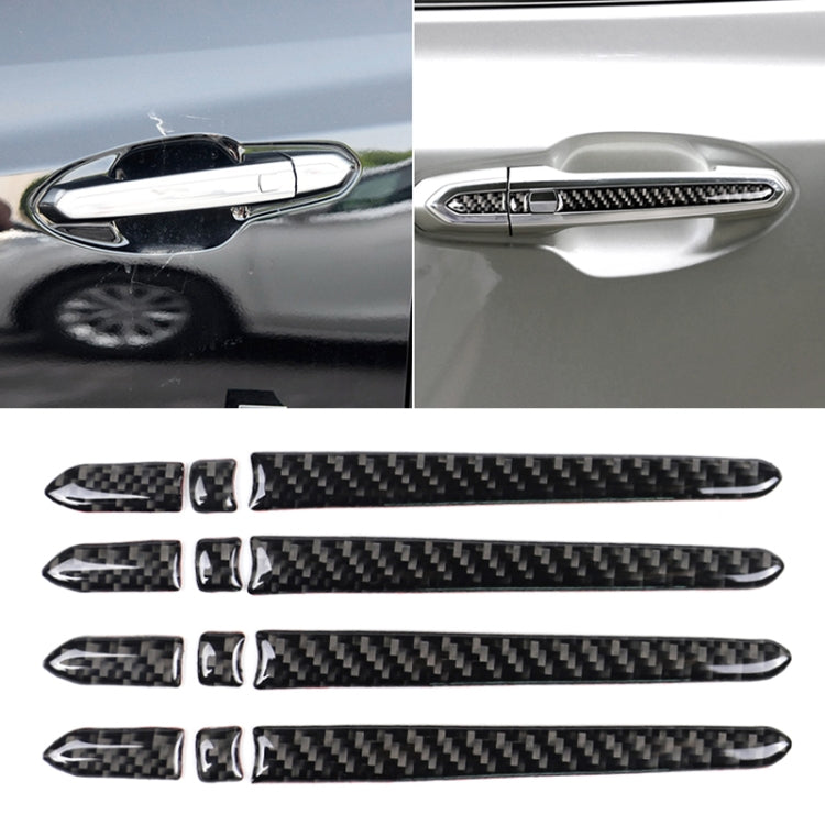 Car Carbon Fiber Outside Door Handle Decorative Sticker for Cadillac XT5 2016-2017 - Decorative Sticker by PMC TechLife | Online Shopping South Africa | PMC TechLife | Buy Now Pay Later Mobicred