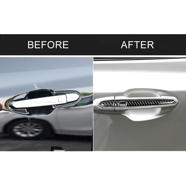 Car Carbon Fiber Outside Door Handle Decorative Sticker for Cadillac XT5 2016-2017 - Decorative Sticker by PMC TechLife | Online Shopping South Africa | PMC TechLife | Buy Now Pay Later Mobicred