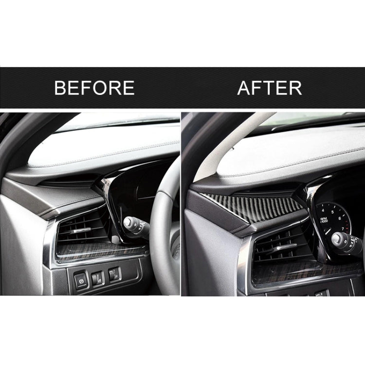 Car Carbon Fiber Main Driving Triangle Decorative Sticker for Cadillac XT5 2016-2017, Left Drive - Car Interior Mouldings by PMC Jewellery | Online Shopping South Africa | PMC Jewellery | Buy Now Pay Later Mobicred