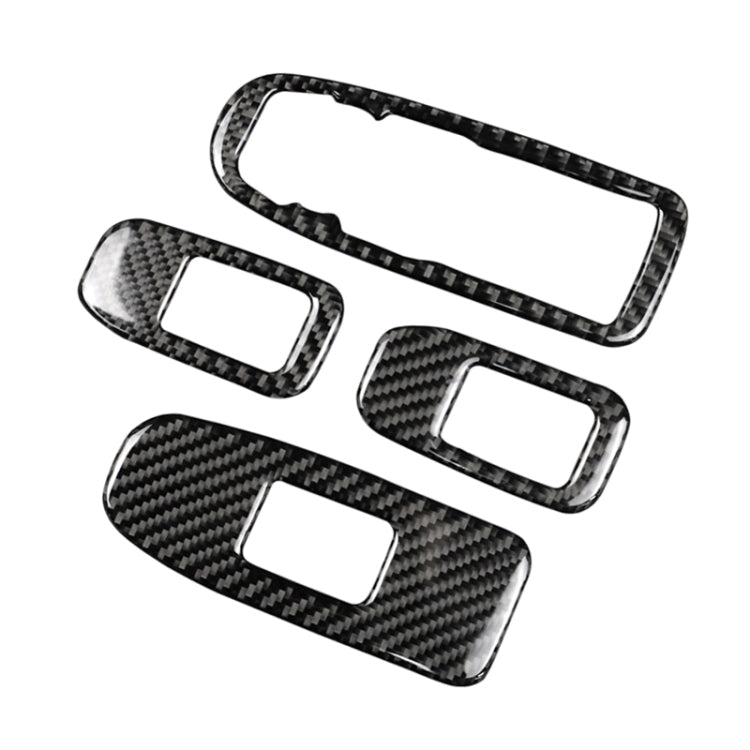 Car Carbon Fiber Door Window Lift Panel Decorative Sticker for Cadillac XT5 2016-2017 - Car Interior Mouldings by PMC TechLife | Online Shopping South Africa | PMC TechLife | Buy Now Pay Later Mobicred