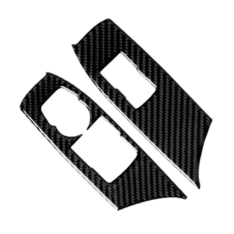 2 in 1 Car Carbon Fiber Window Lift Panel Decorative Sticker for Chevrolet Camaro 2017-2019, Left Drive - Car Interior Mouldings by PMC TechLife | Online Shopping South Africa | PMC TechLife | Buy Now Pay Later Mobicred