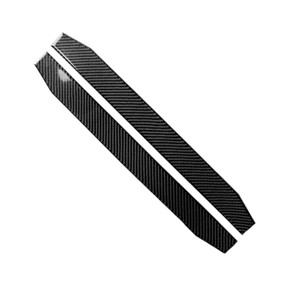 2 PCS Car Carbon Fiber Welcome Pedal Decorative Sticker for Chevrolet Camaro 2017-2019
