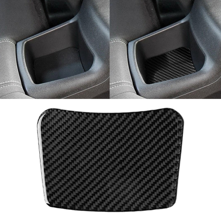 Car Carbon Fiber Rear Seat Storage Box Decorative Sticker for Chevrolet Camaro 2016 - Car Interior Mouldings by PMC Jewellery | Online Shopping South Africa | PMC Jewellery | Buy Now Pay Later Mobicred