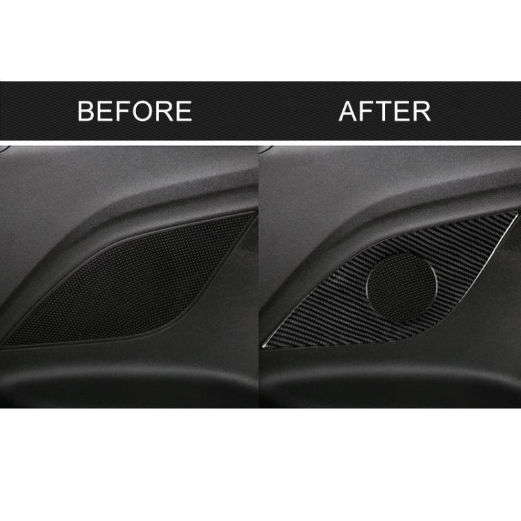 2 PCS Car Carbon Fiber Rear Horn Decorative Sticker for Chevrolet Camaro 2017-2019 - Car Interior Mouldings by PMC TechLife | Online Shopping South Africa | PMC TechLife | Buy Now Pay Later Mobicred