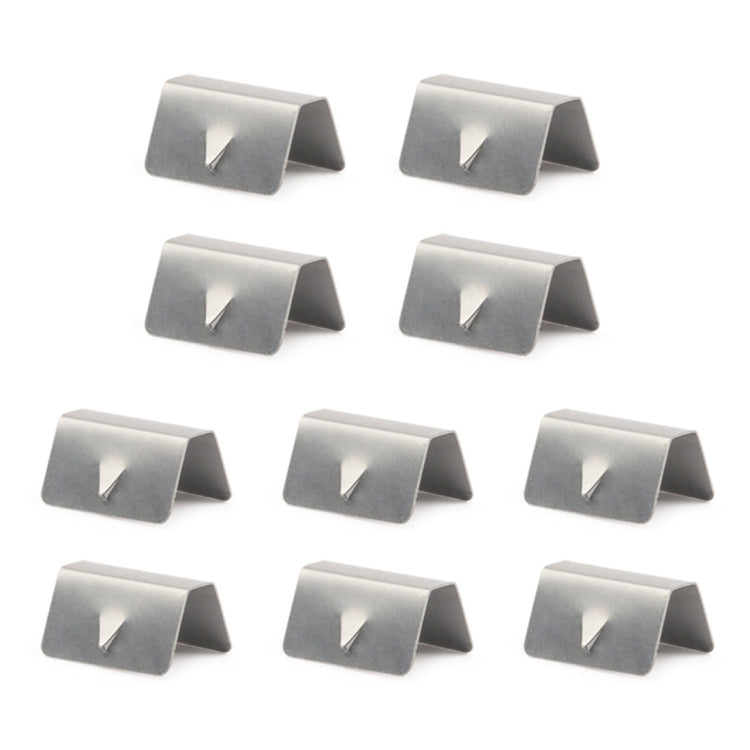 10 PCS Car Windshield Clip Wind / Rain Deflector Channel Metal Buckle for Heko G3 - Windscreen Wipers by PMC TechLife | Online Shopping South Africa | PMC TechLife | Buy Now Pay Later Mobicred