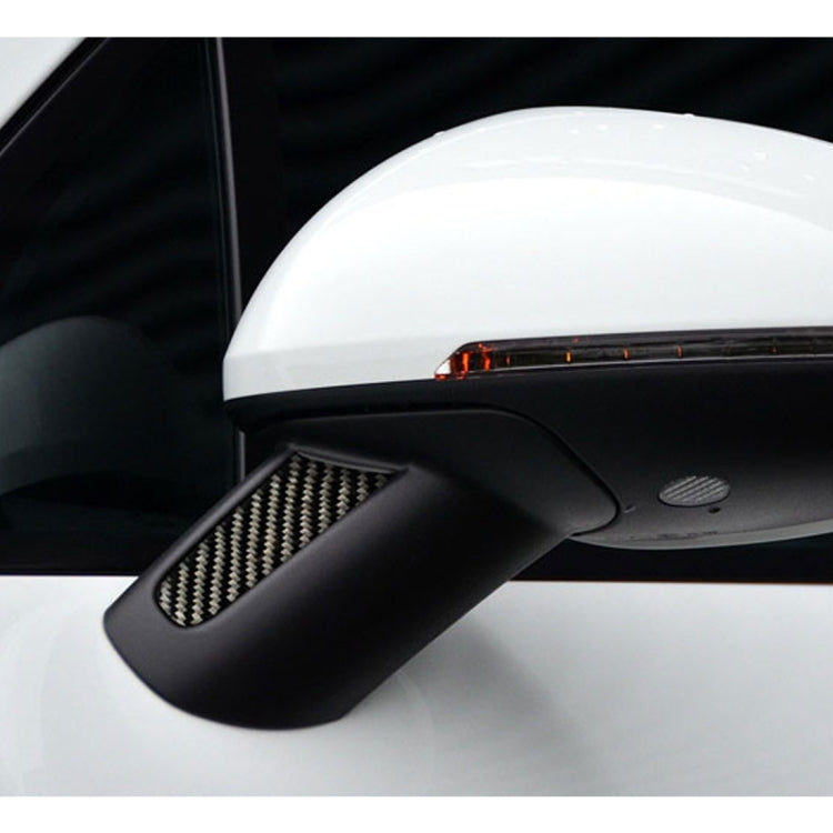 2 PCS Carbon Fiber Car Rearview Mirror Decorative Sticker for Porsche Macan - free shipping - PMC TechLife - Order now!