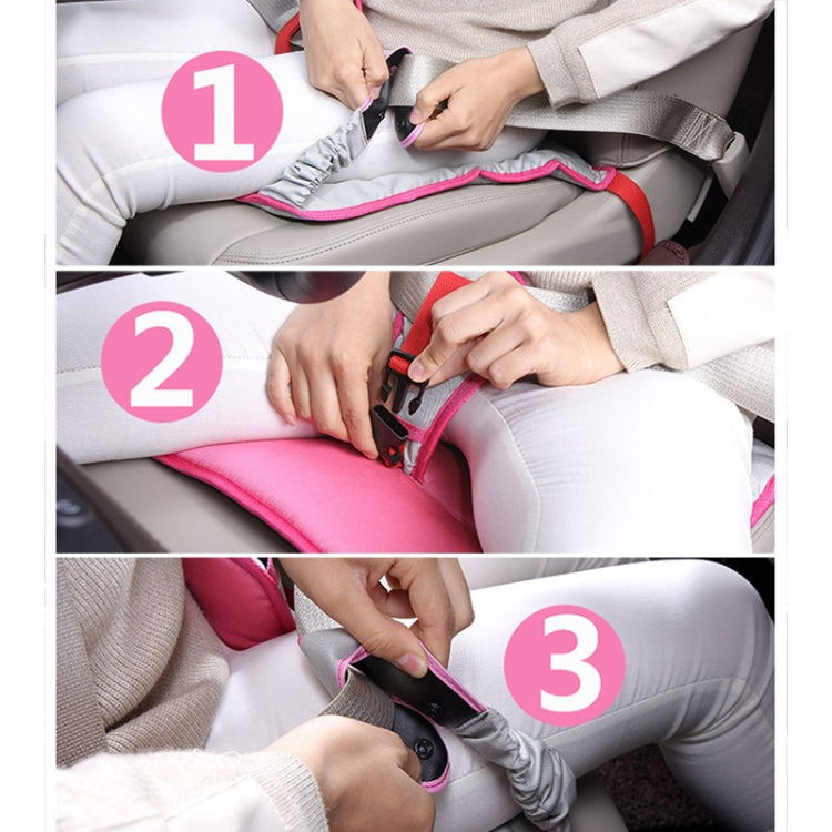 Car Safety Seat Protective Pad with Clip Back Abdominal Belt for Pregnant Woman (Grey) - Seat Belts & Padding by PMC TechLife | Online Shopping South Africa | PMC TechLife | Buy Now Pay Later Mobicred