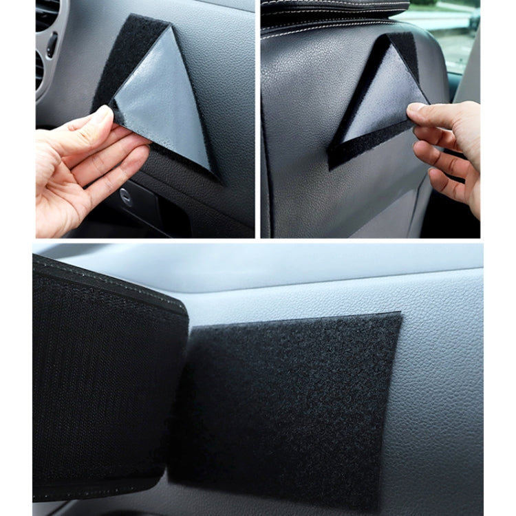 Paste Car Storage Bag Car Seat Quilting Storage Bag Instrument Panel Hanging Bag (Black) - Stowing Tidying by PMC TechLife | Online Shopping South Africa | PMC TechLife | Buy Now Pay Later Mobicred
