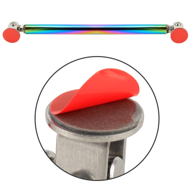 2 PCS Car Modification Adhesive Surrounded Rod Lever Front and Rear Bars Fixed Front Lip Back Shovel, Length: 15cm(Colour) - Trunk & Bumper Accessories by PMC TechLife | Online Shopping South Africa | PMC TechLife | Buy Now Pay Later Mobicred
