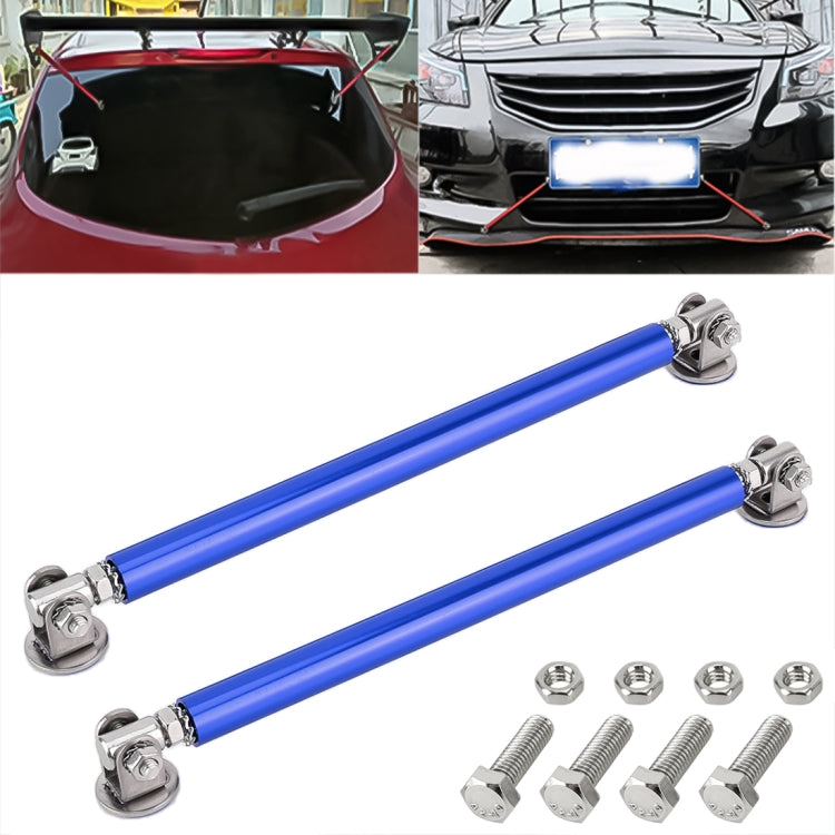 2 PCS Car Modification Adhesive Surrounded Rod Lever Front and Rear Bars Fixed Front Lip Back Shovel, Length: 15cm(Blue) - Trunk & Bumper Accessories by PMC TechLife | Online Shopping South Africa | PMC TechLife | Buy Now Pay Later Mobicred