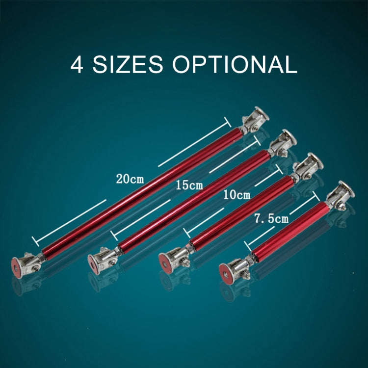 2 PCS Car Modification Adhesive Surrounded Rod Lever Front and Rear Bars Fixed Front Lip Back Shovel, Length: 15cm(Silver) - Trunk & Bumper Accessories by PMC TechLife | Online Shopping South Africa | PMC TechLife | Buy Now Pay Later Mobicred