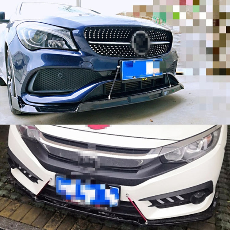 2 PCS Car Modification Adhesive Surrounded Rod Lever Front and Rear Bars Fixed Front Lip Back Shovel, Length: 20cm(Colour) - Trunk & Bumper Accessories by PMC TechLife | Online Shopping South Africa | PMC TechLife | Buy Now Pay Later Mobicred